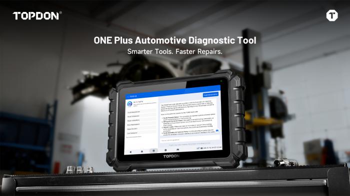 TOPDON ONE Plus: Διαγνωστικό συνεργείου με ECU Coding, AI και κάλυψη 120+ μαρκών